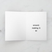 61-jarig wenskaart veranderen bedankkaart (Binnen)