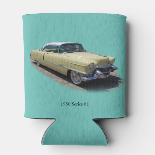 61-koelbox uit de 1950-reeks blikjeskoeler (Achterkant)