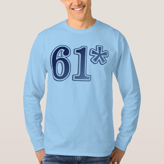 61* Legitieme Home run Record T-shirt (Voorkant)