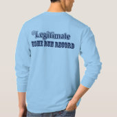 61* Legitieme Home run Record T-shirt (Achterkant)