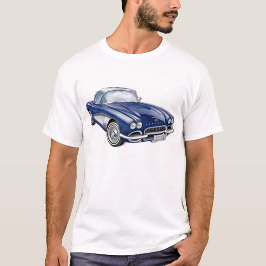 61CorvetteGlitzie T-shirt (Voorkant)