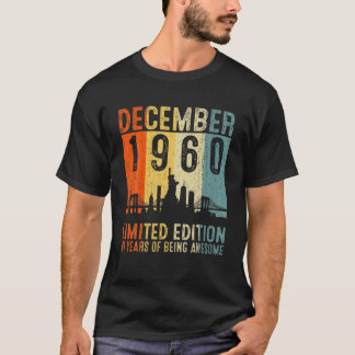 61e geboorte-cadeau 61 jaar oud Geweldige sinds de T-shirt