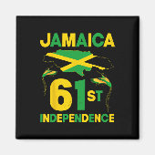 61e Jamaicaanse Onafhankelijkheidsdag sinds 1962 Magneet (Voorkant)
