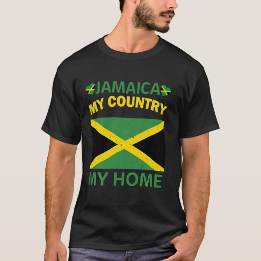 61e Jamaicaanse Onafhankelijkheidsdag Trotse Jamai T-shirt (Voorkant)