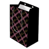 61e verjaardag medium cadeauzakje (Achterkant Gekanteld)
