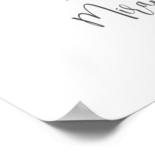 61e verjaardag nummer 61 aangepaste fotocollage poster (Hoek)