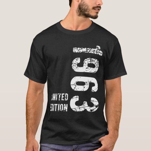 61e verjaardagscadeau 1963 Limited Edition 61 jaar T-shirt (Voorkant)