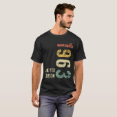 61e verjaardagscadeau 1963 Limited Edition 61 jaar T-shirt (Voorkant volledig)