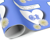 61ste bruiloft Jubileum Cadeaupapier (Rol Hoek)