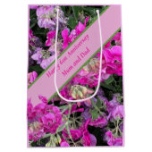 61ste bruiloft Jubileum Medium Cadeauzakje (Achterkant)