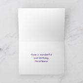 61ste verjaardag: Fun, kleurrijk gevuurwerk Kaart (Binnen)