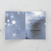 61ste verjaardag met een fietsmeisje kaart (Binnen)