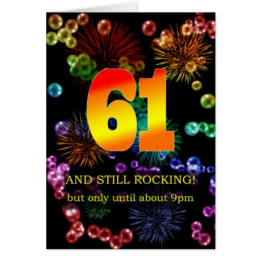 61ste verjaardag nog steeds springend (Voorkant)