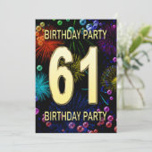 61ste verjaardag van de Uitnodiging van de Partij (Staand voorkant)