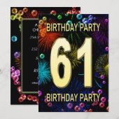 61ste verjaardag van de Uitnodiging van de Partij (Voorkant / Achterkant)