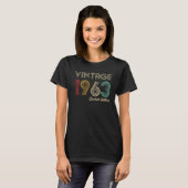 61ste verjaardagscadeau Vintage 1963 61 jaar oud T-shirt (Voorkant volledig)