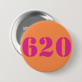 620 RONDE BUTTON 7,6 CM (Voorkant /achterkant)