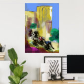 62110 Bike Race Poster (Thuiskantoor)