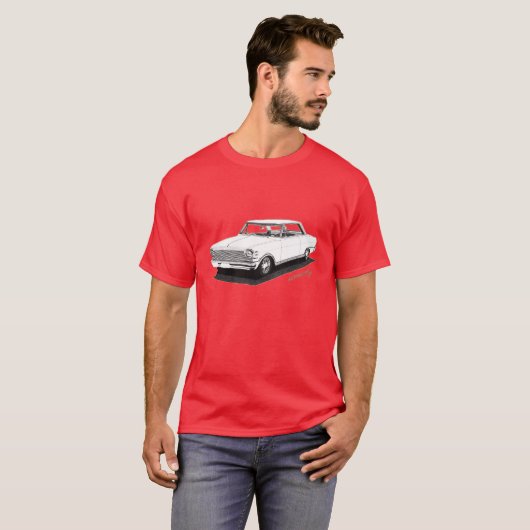 "62 Chevy Nova T-shirt (Voorkant volledig)