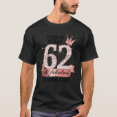 62 & Fabulous I Rose And White Party Group Candid  T-shirt (Voorkant)