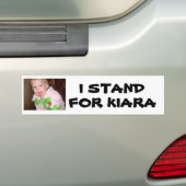 62, IK STAND , VOOR KIARA BUMPERSTICKER (Op auto)