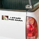62, IK STAND , VOOR KIARA BUMPERSTICKER (Op Truck)