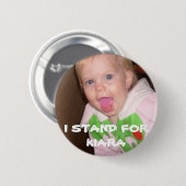 62, IK STAND VOOR KIARA RONDE BUTTON 5,7 CM (Voorkant /achterkant)