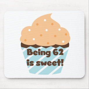 62 is zoete T-shirts en cadeautjes Muismat