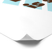 62 is zoete T-shirts en cadeautjes Poster (Hoek)