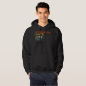 62 Jaar Oud Juni 1960 2 Hoodie (Voorkant volledig)