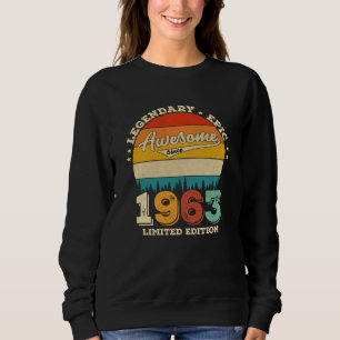 62 jaar oude Bday 1963 Geweldige 62e verjaardagsca Trui