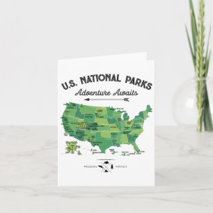 62 Nationale parkkaart Us Park  Camping Hiki Kaart