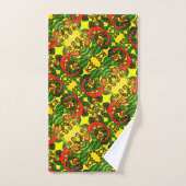 62 Red Gecko Towels SET Bad Handdoek (Handdoek)