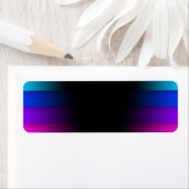 62B RAINBOW STRIPES BLACKOUTS GRAPHICS ACHTERGROND ETIKET (Insitu)