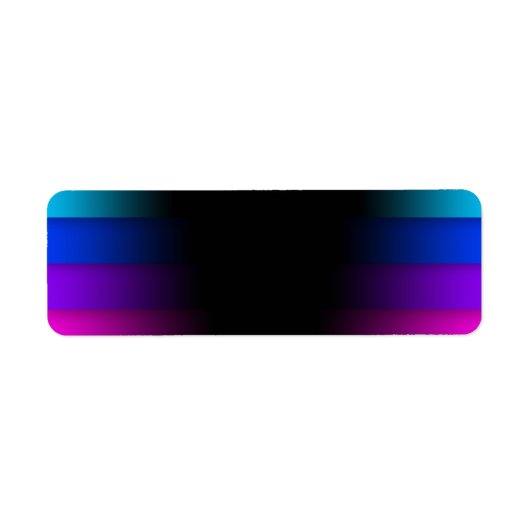 62B RAINBOW STRIPES BLACKOUTS GRAPHICS ACHTERGROND ETIKET (Voorkant)
