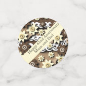 62e bruiloft Jubileum Confetti (Kleine voorkant)