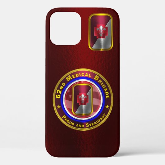 62e medisch brigade Gepersonaliseerd Case-Mate iPhone Case (Achterkant)