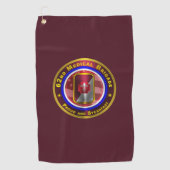 62e medisch brigade "Proud and Steadfast" Golfhanddoek (Voorkant)
