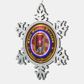62e medisch brigade tin sneeuwvlok ornament (Rechts)