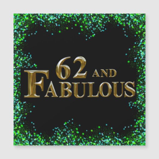 62e verjaardag (Voorkant)