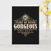 62e verjaardag (62 jaar prachtige) kaart (Gele Bloem)