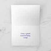 62e verjaardag: Fun, kleurrijk gevuurwerk Kaart (Binnen)