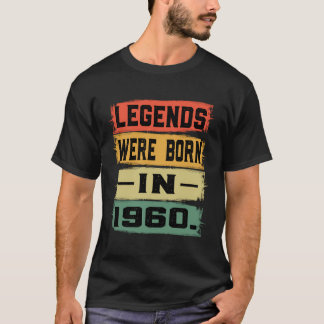 62e verjaardag Gift 62 jaar legende werd geboren i T-shirt
