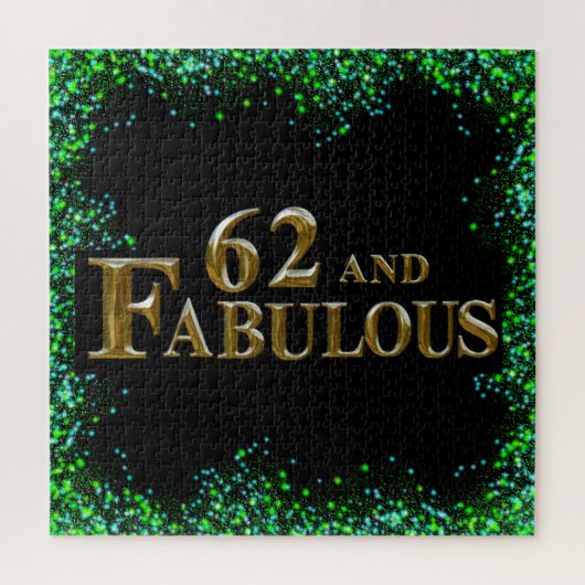 62e verjaardag legpuzzel (Verticaal)