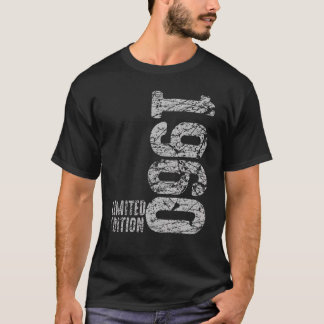 62e verjaardag Mannen dames 62 jaar 1960 1 T-shirt