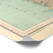 6364 Zweden, Zuid-Noorwegen Poster (Hoek)