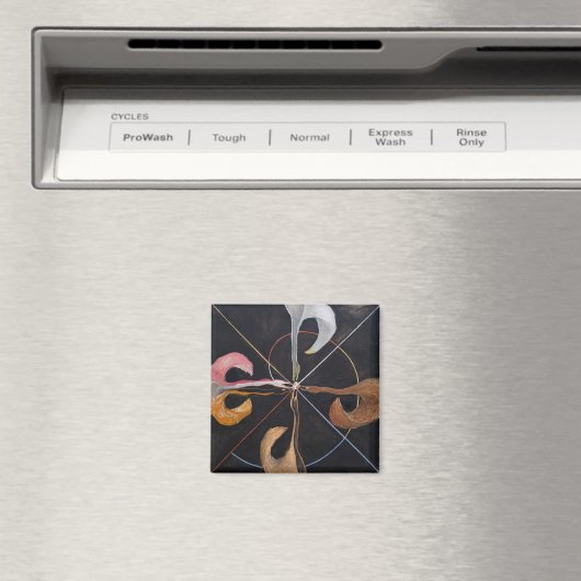 6386-Hilma af Klint Group IX SUW Swan No.7 Magneet (Insitu (Vaatwasser))