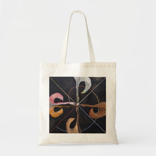 6386-Hilma af Klint Group IX SUW Swan No.7 Tote Bag (Voorkant)