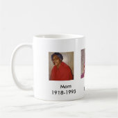 63, 117, grand dad, CLAUDETTE 1942-2007,   mam1... Koffiemok (Links)
