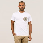[63.3] Ronde Tibetaanse "OM" Mantra Mandala T-shirt (Voorkant volledig)